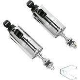 Progressive Suspension 422 Series Adjustable Shocks - Chrome - Standard (Select '00-'17 Softail Models)